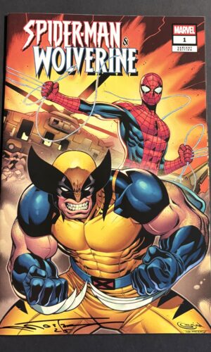 Spider-Man & Wolverine #1 Variant, SIGNED