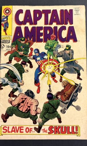 Captain America #104